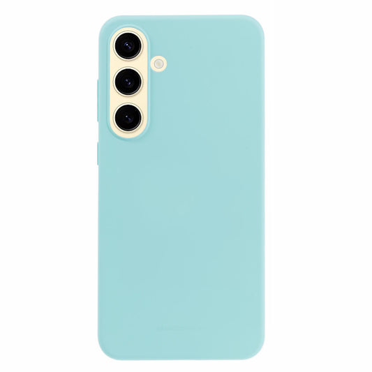 MERCURY GOOSPERY SOFT FEELING Series for Samsung Galaxy S24+ Slim Case Matte TPU Phone Cover - Cyan