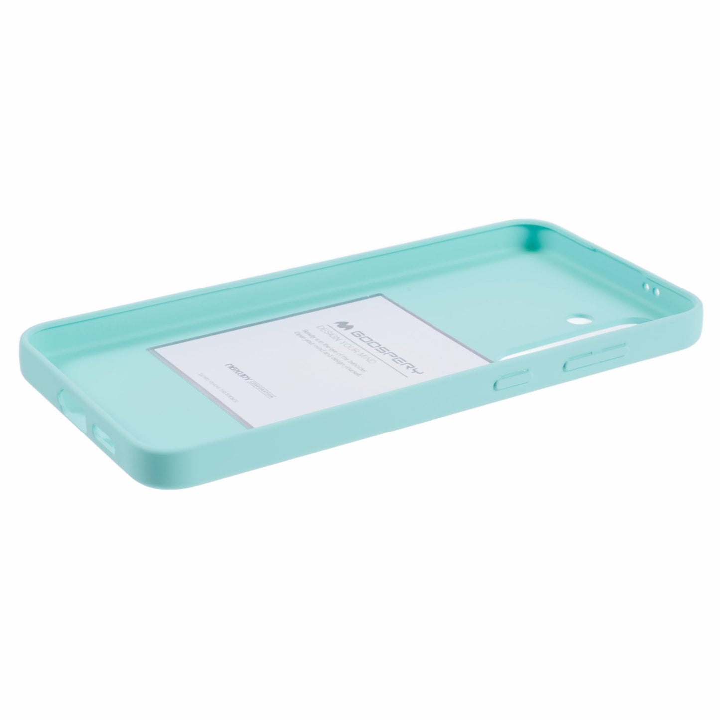 MERCURY GOOSPERY SOFT FEELING Series for Samsung Galaxy S24+ Slim Case Matte TPU Phone Cover - Cyan