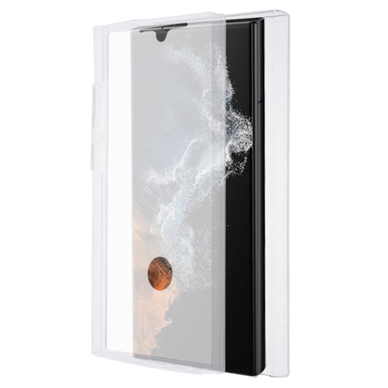 For Samsung Galaxy S24 Ultra Case Acrylic + TPU Phone Cover with PET Film All-Around Protection