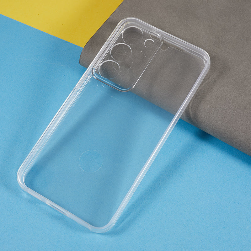 For Samsung Galaxy S24 Case with PET Film TPU+Acrylic Protective Phone Cover
