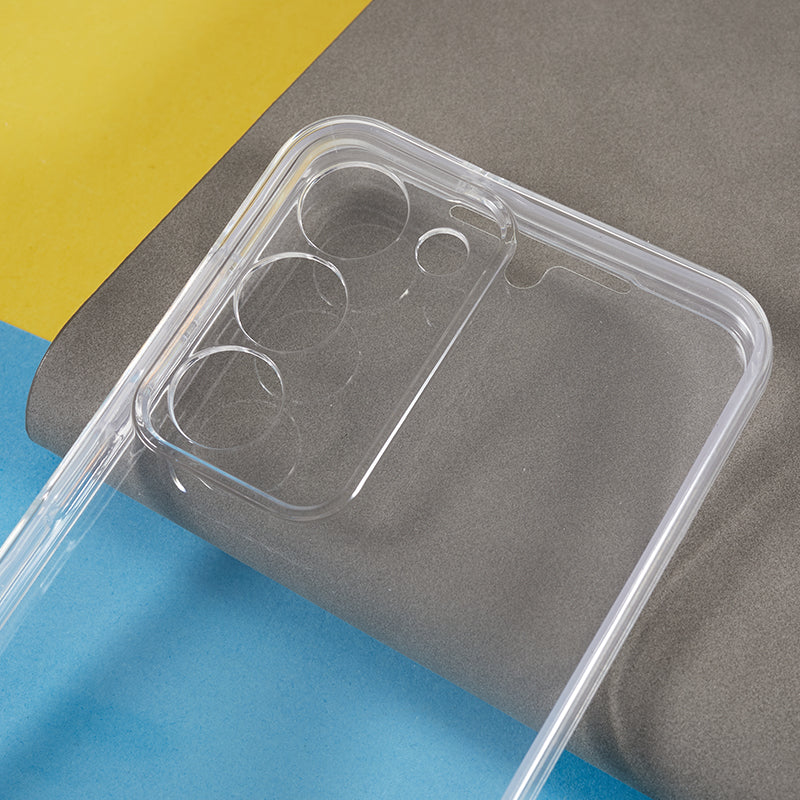 For Samsung Galaxy S24 Case with PET Film TPU+Acrylic Protective Phone Cover