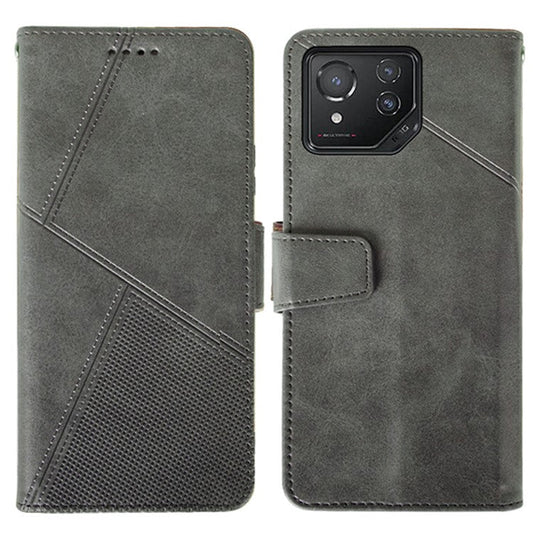 IDEWEI For Asus ROG Phone 8 5G / Phone 8 Pro 5G  Leather Case Calf Texture Wallet Phone Cover - Black