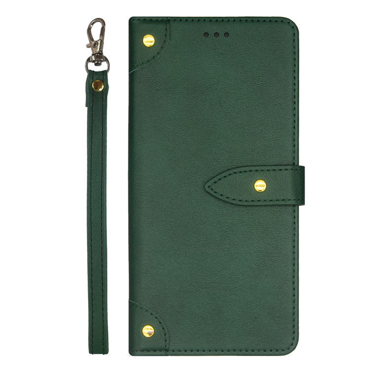 IDEWEI For Asus ROG Phone 8 5G / Phone 8 Pro 5G Case Drop-resistant Leather Card Holder Phone Cover - Green