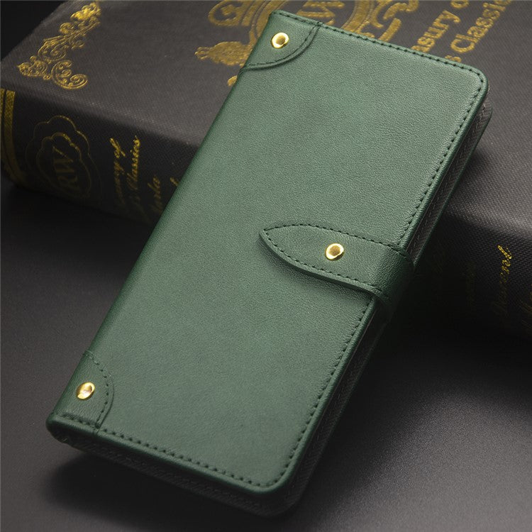IDEWEI For Asus ROG Phone 8 5G / Phone 8 Pro 5G Case Drop-resistant Leather Card Holder Phone Cover - Green