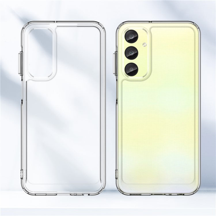 For Samsung Galaxy A25 5G (Global) (161.0 x 76.5 x 8.3mm) Cell Phone Cases Candy Series TPU Protective Cover - Transparent