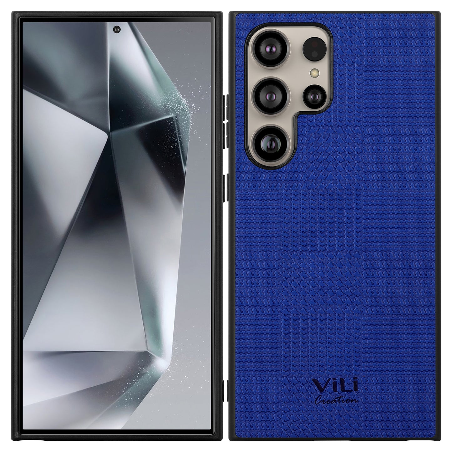 VILI TH Series for Samsung Galaxy S24 Ultra Shockproof Cover Protective Phone Case - Blue