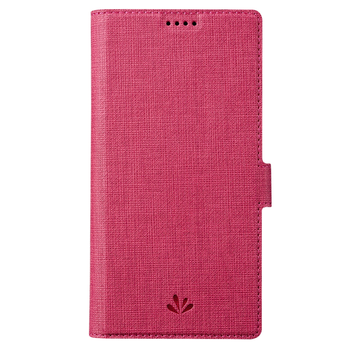 VILI DMK Series for Samsung Galaxy S24 Ultra Wallet Case PU Leather Folio Phone Cover - Rose