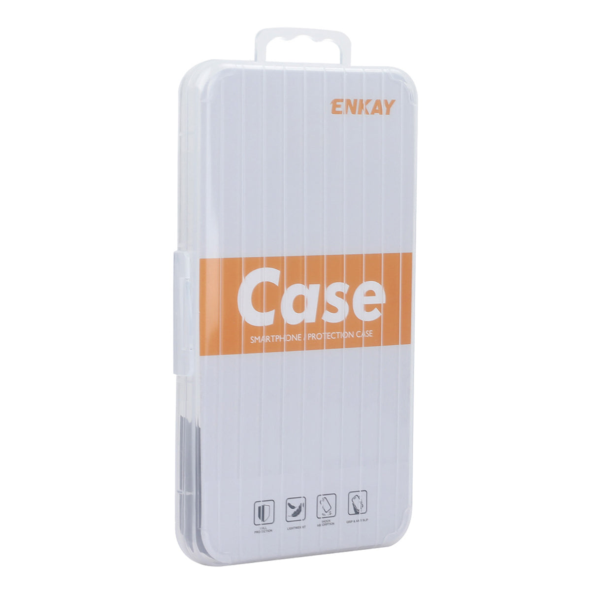 ENKAY HAT PRINCE For Samsung Galaxy S24+ Anti-Slip Phone Case Thickened Corners Shell HD Clear Cover