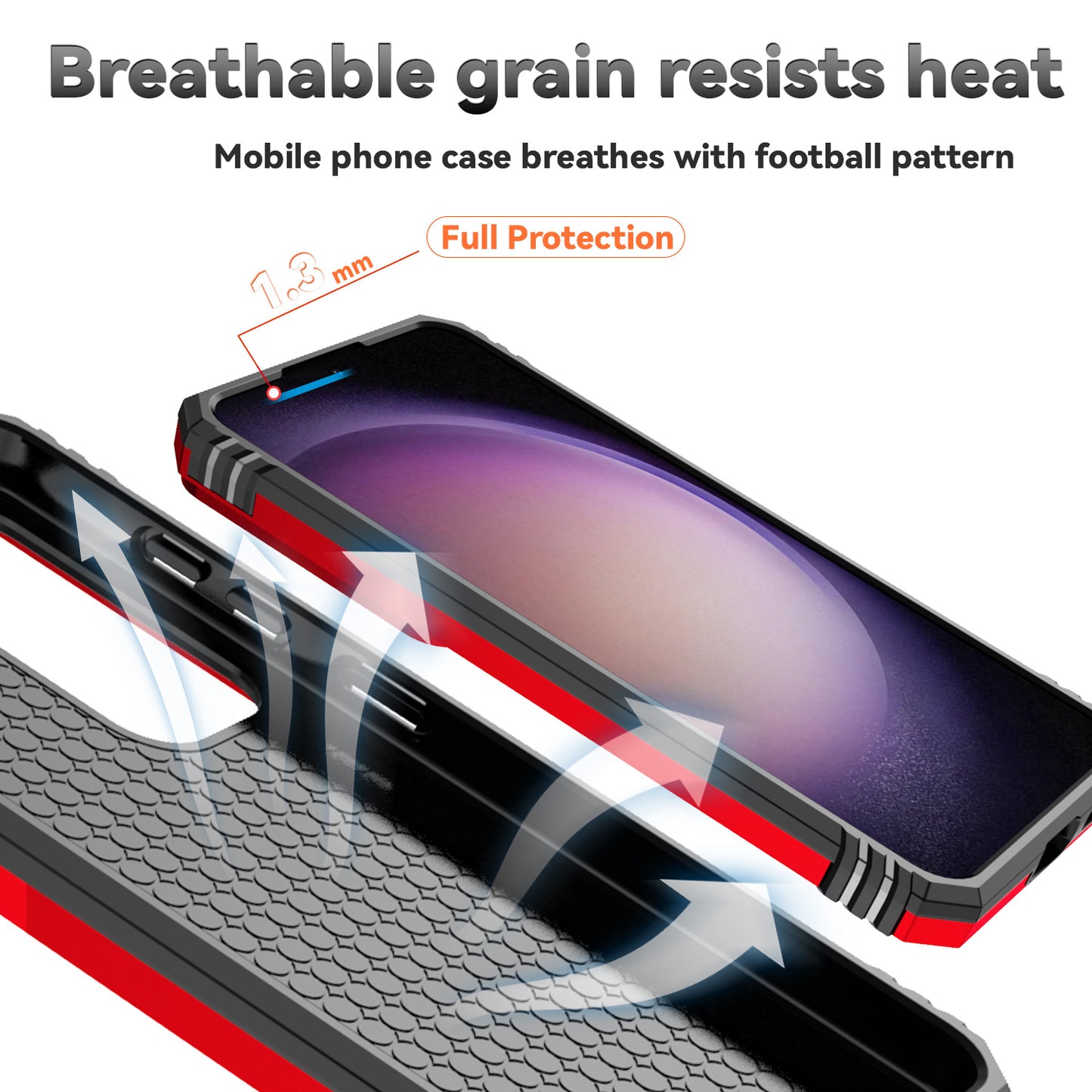 For Samsung Galaxy S24 Case with Camera Slide Protector Kickstand PC+TPU Phone Cover - Red