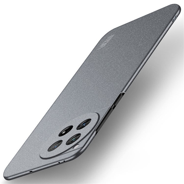 MOFI Shield Matte Series for OnePlus 12 5G Phone Case Ultra Thin PC Back Cover - Grey