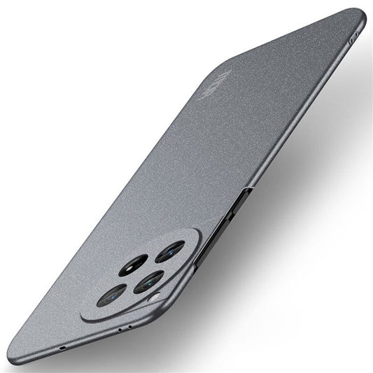 MOFI Shield Matte Series for OnePlus 12 5G Phone Case Ultra Thin PC Back Cover - Grey