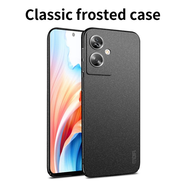 MOFI Shield Matte Series for Oppo A2 5G / A79 5G PC Phone Case Protective Cover - Grey