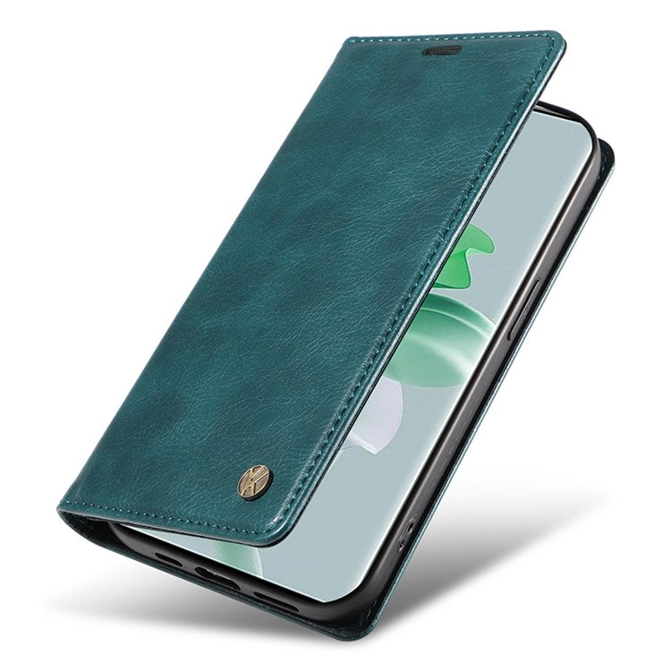 YIKATU YK-006 For Oppo Reno11 Pro 5G (Global) Case Magnetic Auto Closing PU Leather Wallet Phone Cover - Blue