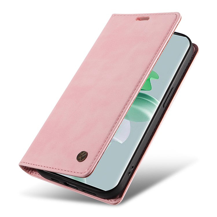 YIKATU YK-006 For Oppo Reno11 Pro 5G (Global) Case Magnetic Auto Closing PU Leather Wallet Phone Cover - Pink