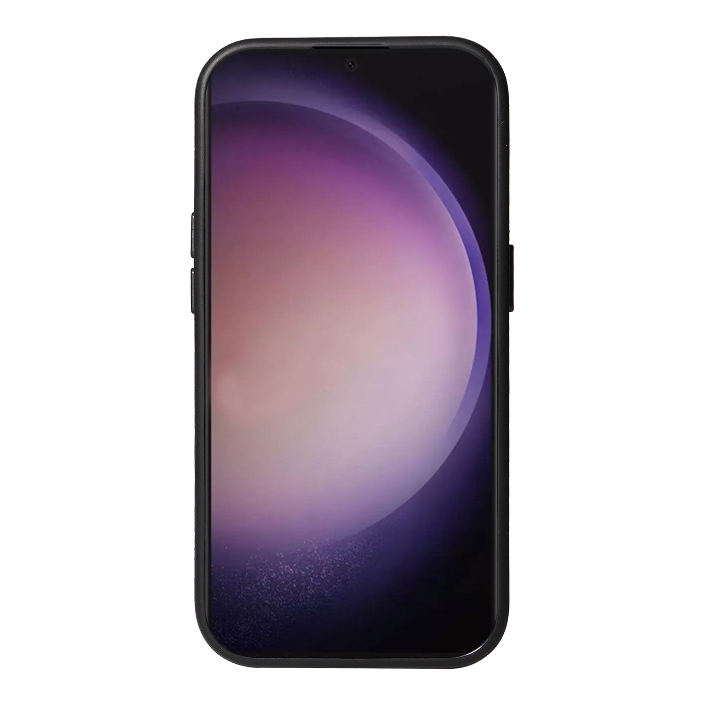 004 for Samsung Galaxy S24 Ultra Phone Case Litchi Texture Back Cover Card Holder - Light Purple