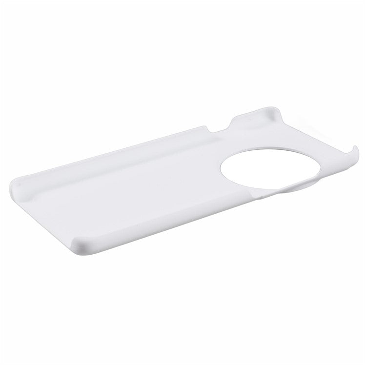 For OnePlus 12 5G Hard PC Case Anti-fingerprint Rubberized Phone Shell - White