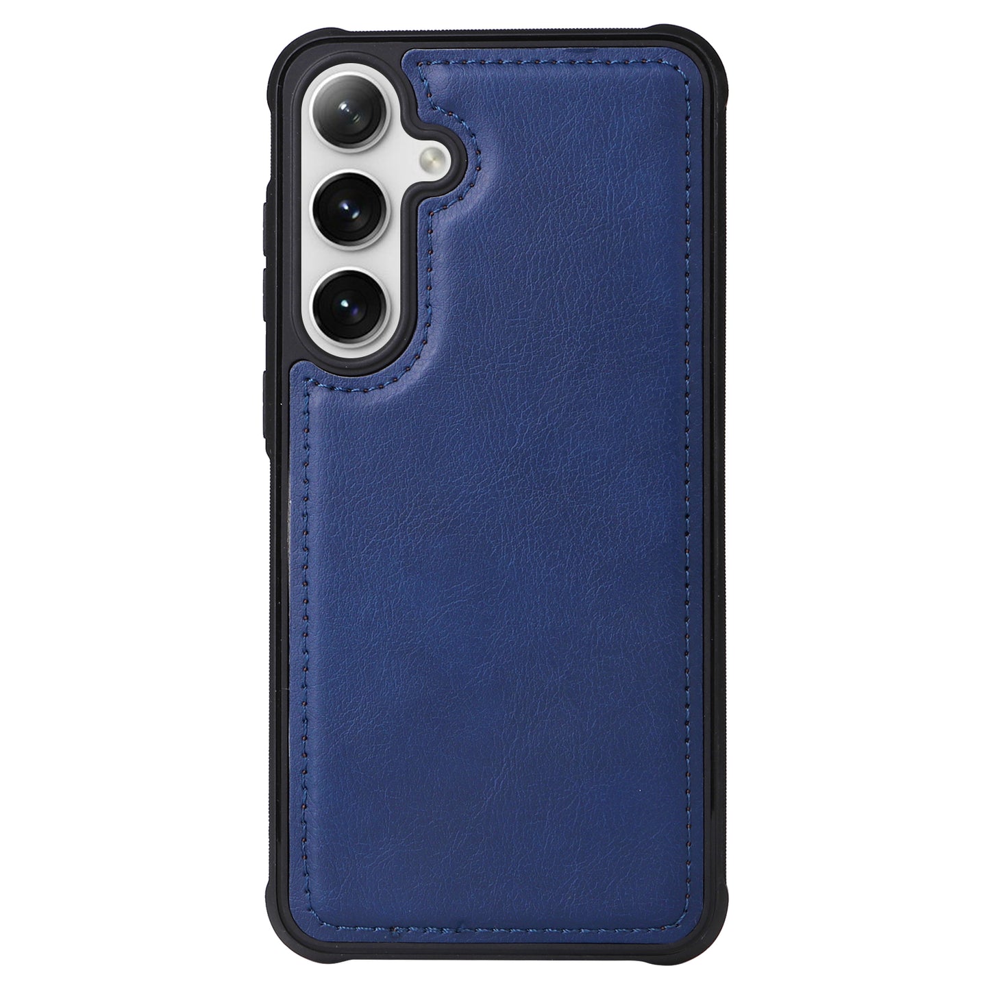 KT Multi-functional Series-4 for Samsung Galaxy S24+ Case Detachable 2-in-1 PU Leather Phone Cover - Blue