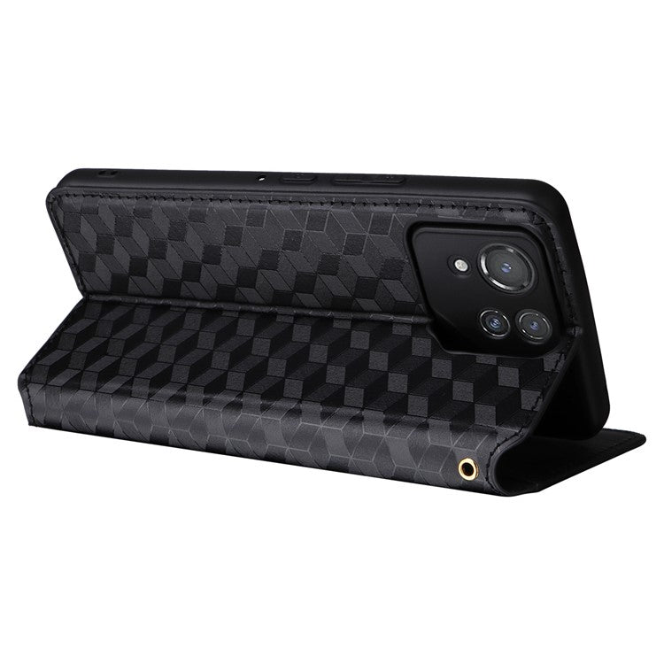 For Asus ROG Phone 8 Pro 5G / 8 5G Wallet Case Leather Magnetic Auto Closing Imprint Cover - Black