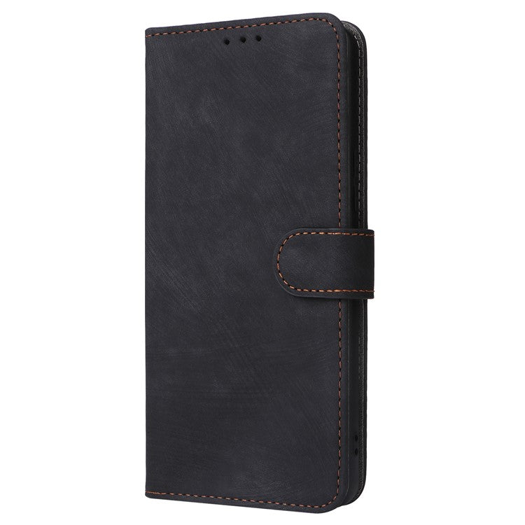 For Asus ROG Phone 8 Pro 5G / 8 5G Case RFID Blocking Wallet Cover with Hand Strap - Black