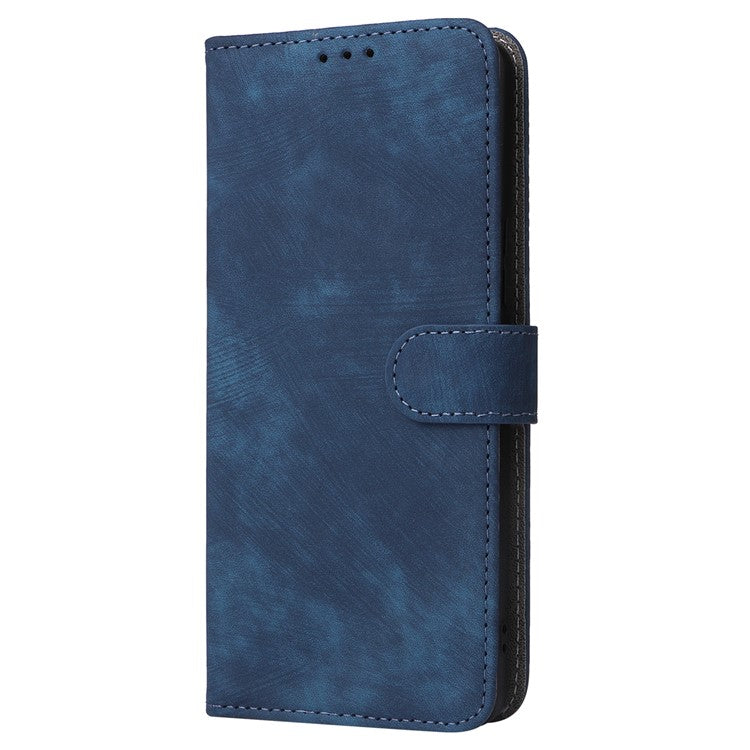 For Asus ROG Phone 8 Pro 5G / 8 5G Case RFID Blocking Wallet Cover with Hand Strap - Blue