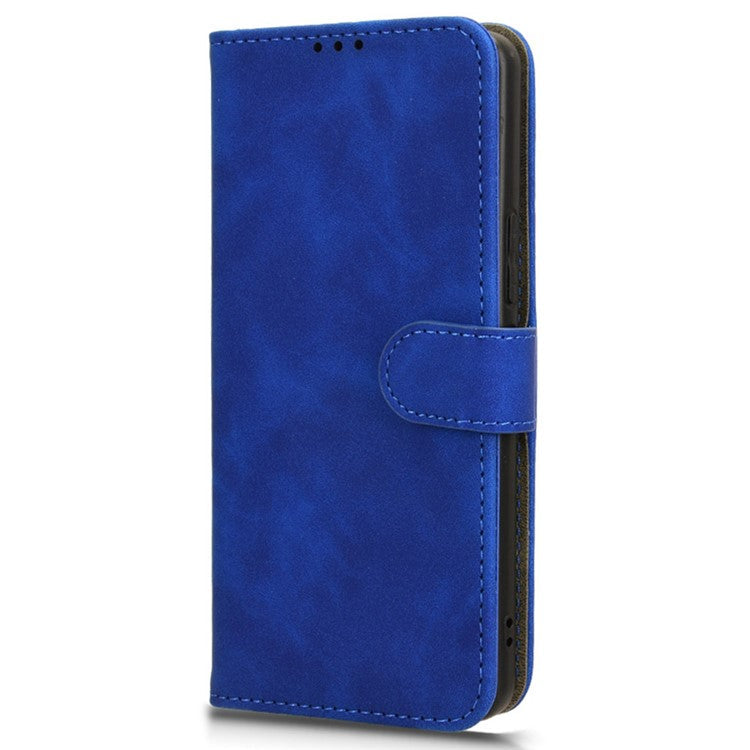 For Asus ROG Phone 8 5G / Phone 8 Pro 5G Case PU Leather Card Holder Cover with Magnetic Closure - Blue