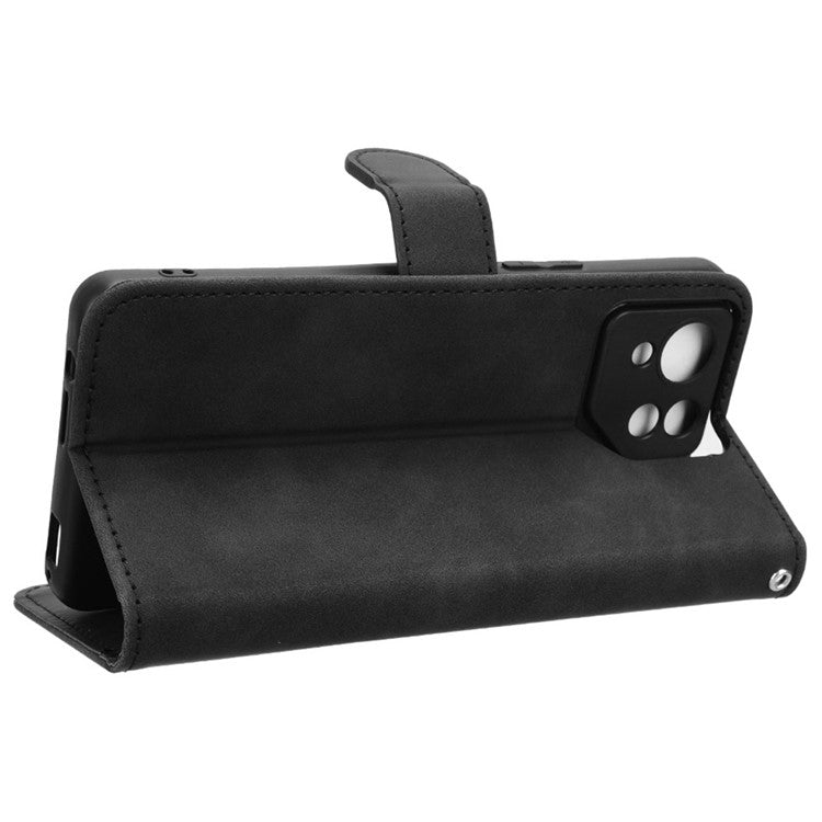 For Asus ROG Phone 8 5G / Phone 8 Pro 5G Case PU Leather Card Holder Cover with Magnetic Closure - Black