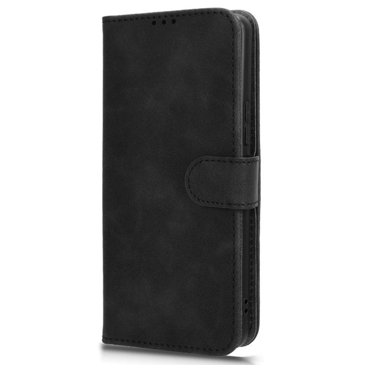 For Asus ROG Phone 8 5G / Phone 8 Pro 5G Case PU Leather Card Holder Cover with Magnetic Closure - Black