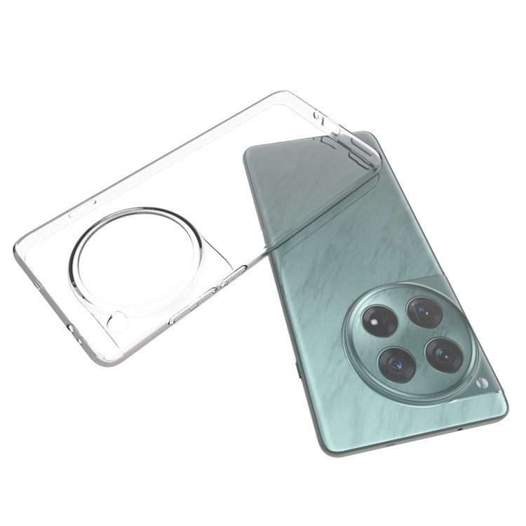 10Pcs  /  Pack For OnePlus 12 5G Case Inner Watermark-Free Texture Scratch-proof Protective Back Shell