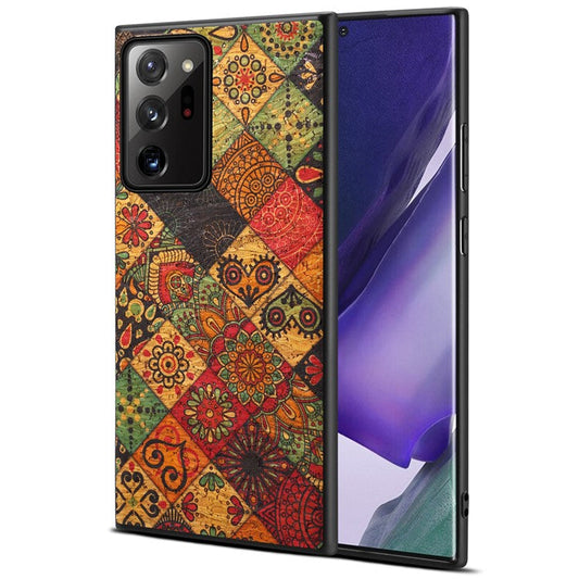 For Samsung Galaxy Note20 Ultra 5G / Note20 Ultra Phone Case Flower Pattern Cover - Autumn / Yellow