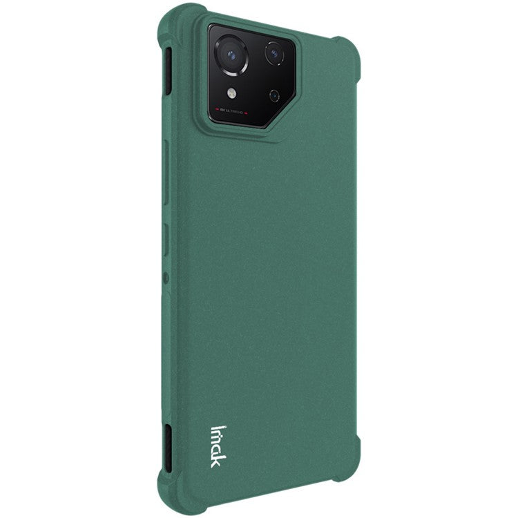 IMAK For Asus ROG Phone 8 5G  /  8 Pro 5G TPU Case Matte Shockproof Soft Phone Cover - Green
