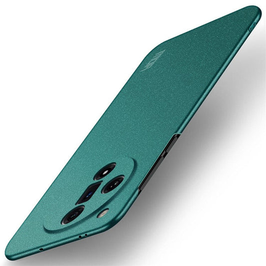 MOFI Shield Matte Series for Oppo Find X7 5G Back Case Hard Slim PC Mobile Phone Cover - Green