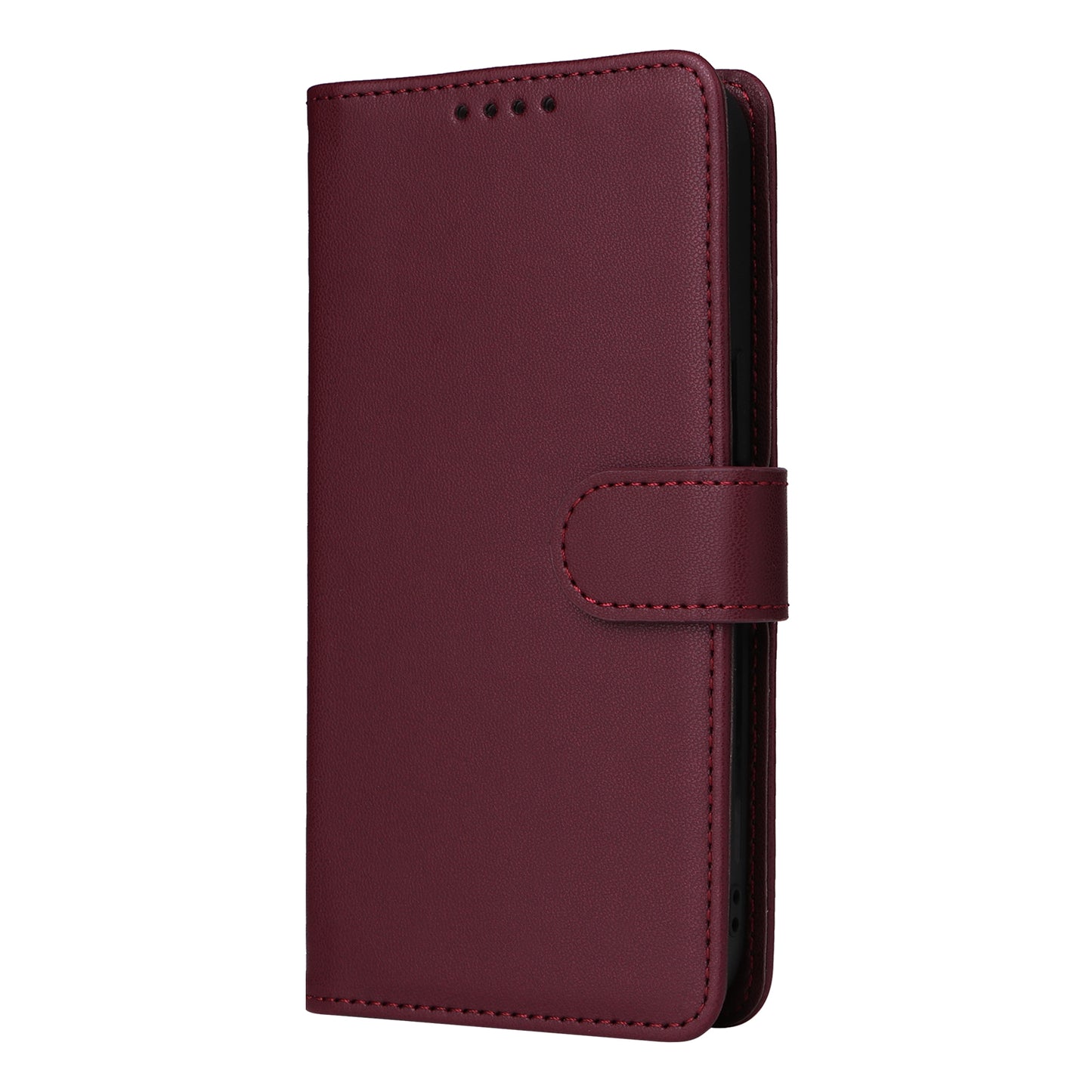 BETOPNICE 005 For Samsung Galaxy S20 FE 5G / S20 FE / S20 FE 2022 / S20 Lite Case Detachable Leather Cellphone Cover - Wine Red