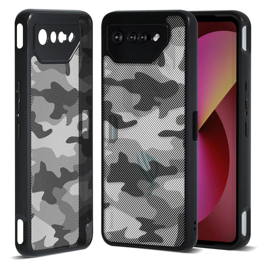 IBMRS For Asus ROG Phone 7 5G Cases Anti-Scratch TPU+PC Phone Cover Shell - Artistic Camouflage