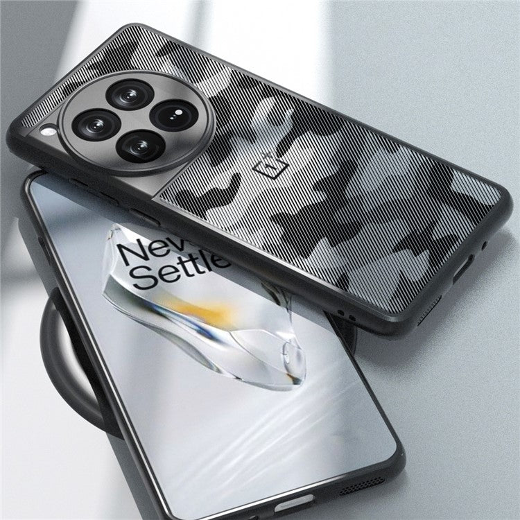 IBMRS Phone Cover for OnePlus 12 5G Cases Shockproof TPU+PC Phone Shell - Artistic Camouflage