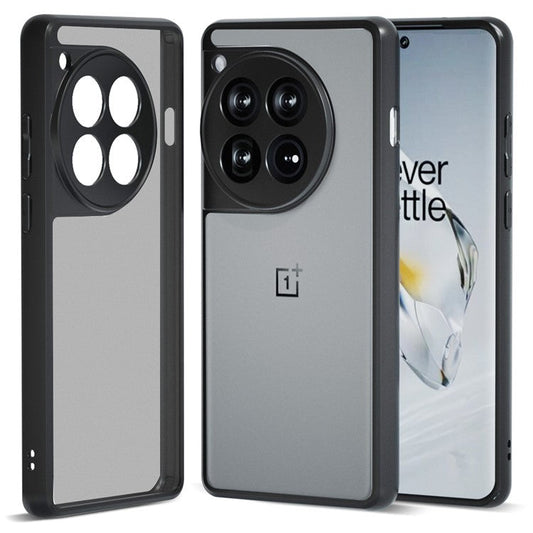 IBMRS Phone Cover for OnePlus 12 5G Cases Shockproof TPU+PC Phone Shell - Matte Black
