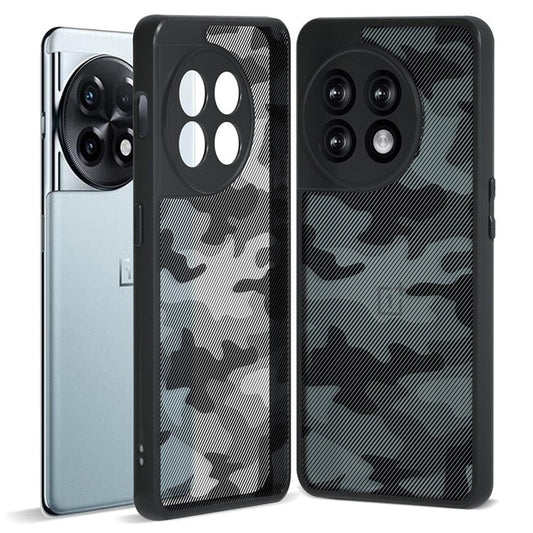 IBMRS Drop-Proof Phone Cover for OnePlus Ace 2 5G / 11R 5G Cases Shockproof TPU+PC Shell - Artistic Camouflage