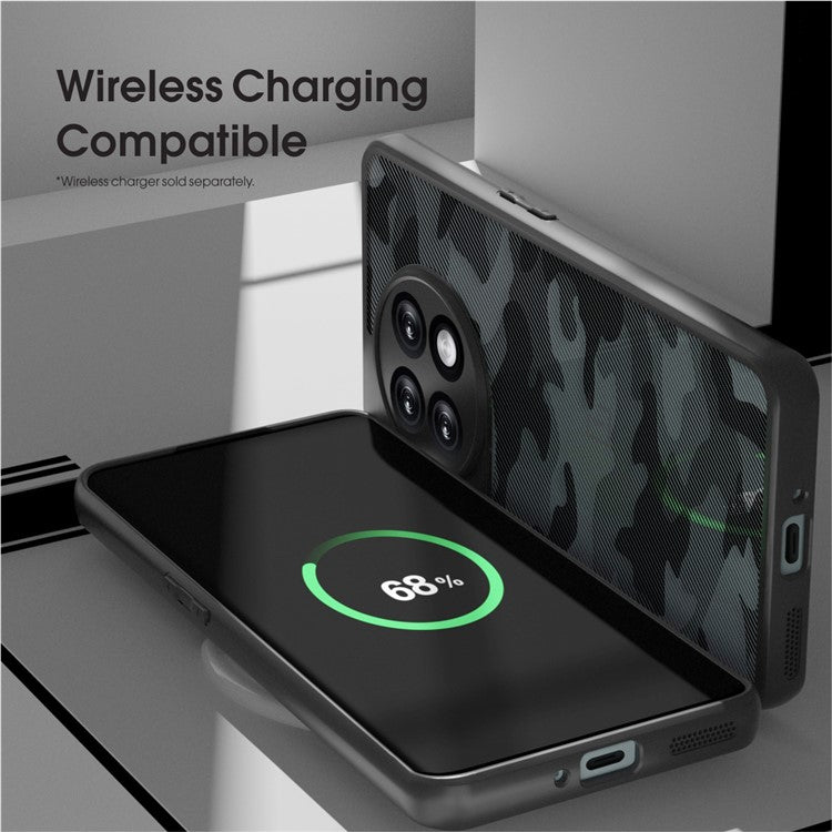 IBMRS Drop-Proof Phone Cover for OnePlus Ace 2 5G / 11R 5G Cases Shockproof TPU+PC Shell - Artistic Camouflage
