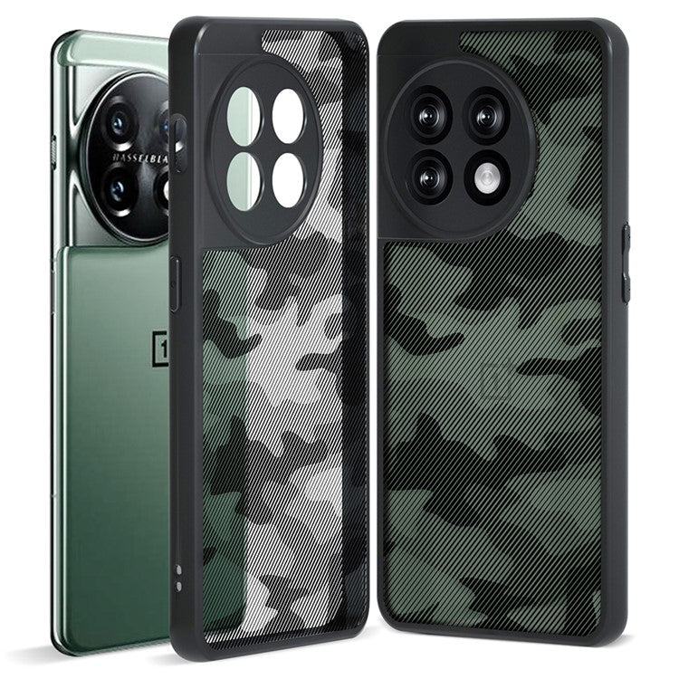 IBMRS Slim-Fit Case for OnePlus 11 5G Precise Cutout TPU+PC Phone Cover - Artistic Camouflage