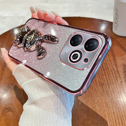 For Infinix Smart 8 4G / Hot 40i / Tecno Spark Go 2024 4G / Spark 20 Phone Case Dustproof PC+TPU Phone Cover - Pink