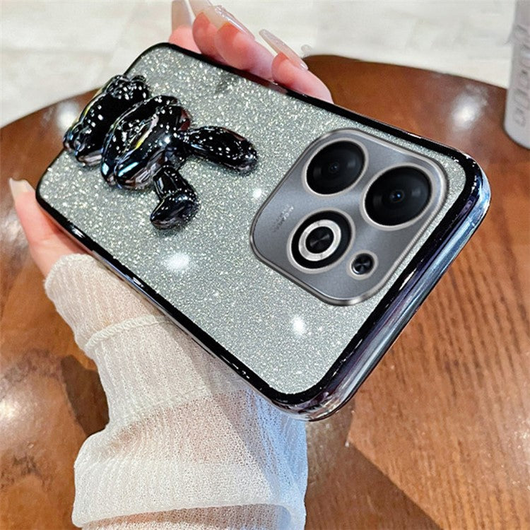 For Infinix Smart 8 4G / Hot 40i / Tecno Spark Go 2024 4G / Spark 20 Phone Case Dustproof PC+TPU Phone Cover - Black