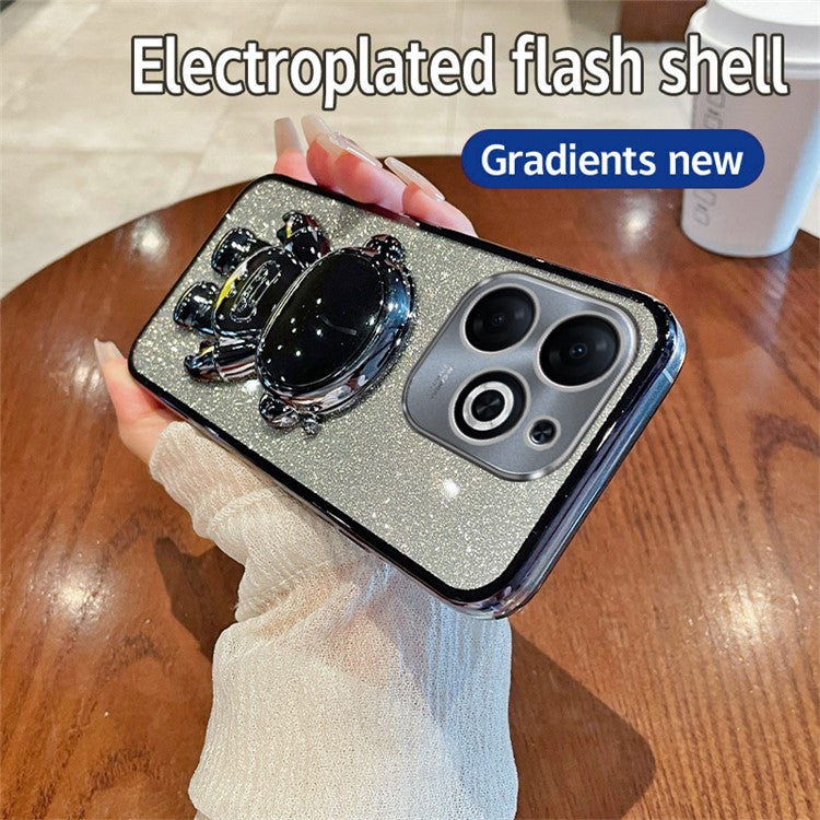 For Infinix Smart 8 4G / Hot 40i / Tecno Spark Go 2024 4G / Spark 20 Case PC+TPU Phone Shell - Black