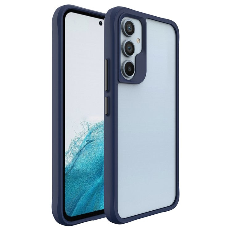 Combat X Mode Series for Samsung Galaxy A15 4G / A15 5G Cell Phone Cases Four Corner Drop-resistant Back Shell - Blue