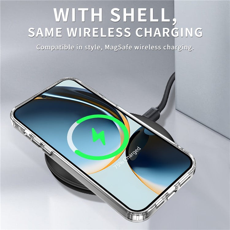 For OnePlus Nord CE3 5G / Oppo K11 5G Clear Cases PC+TPU Shell Anti-Scratch Phone Cover - Transparent