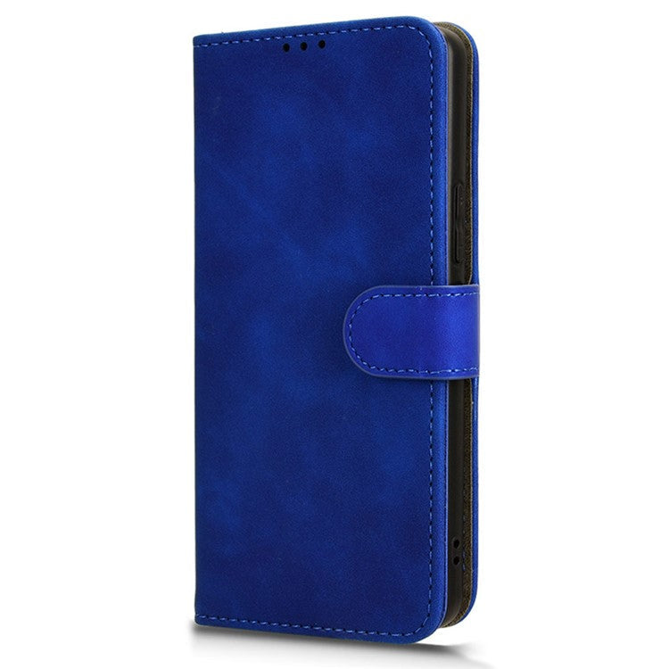 For Asus ROG Phone 8 Pro 5G / 8 5G Case Protective PU Leather Skin-touch Phone Cover - Blue