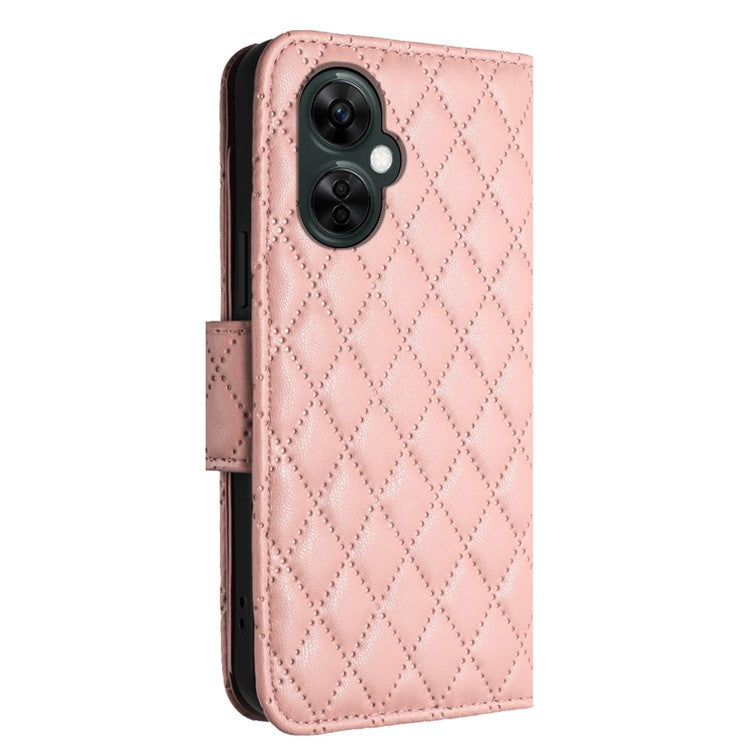 YB Imprinting Series-8 for OnePlus Nord CE 3 Lite 5G / Nord N30 5G / Oppo K11x 5G Leather Case Wallet Cover - Coral