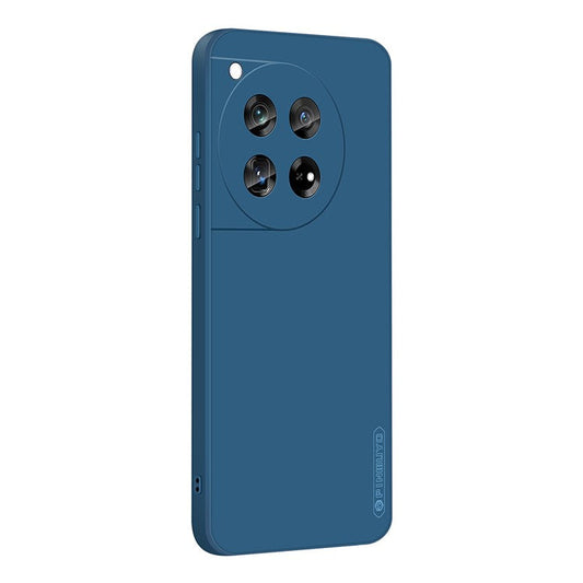 PINWUYO JK Touching Series For OnePlus 12 5G Case Anti-Scratch Soft TPU Back Cover - Navy Blue