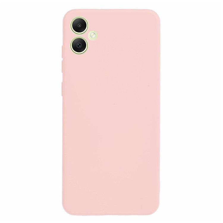 For Samsung Galaxy A04e 4G/F04 4G/M04 4G Cell Phone Case 2.0mm Soft TPU Arc Edge Shockproof Cover - Pink