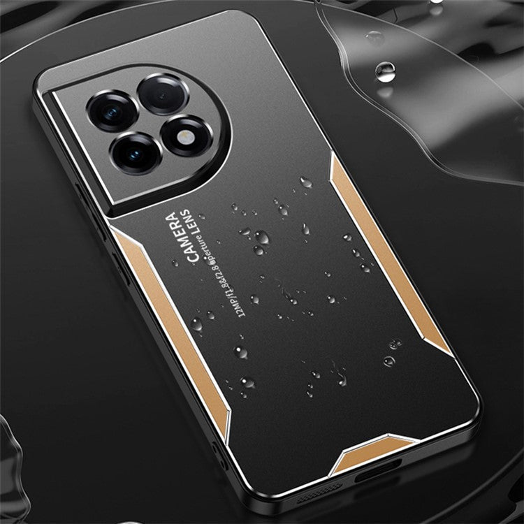 For OnePlus Ace 2 5G / 11R 5G Slim Case Anti-Drop Hybrid Matte Phone Cover - Gold