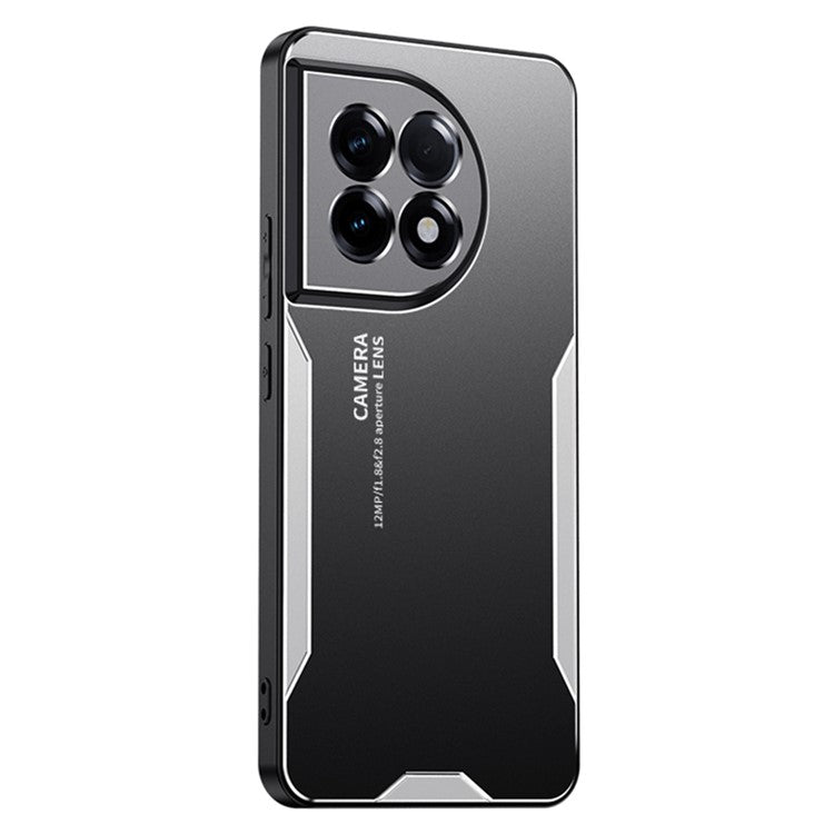 For OnePlus Ace 2 5G / 11R 5G Slim Case Anti-Drop Hybrid Matte Phone Cover - Silver