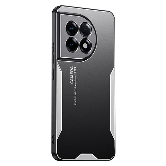 For OnePlus Ace 2 5G / 11R 5G Slim Case Anti-Drop Hybrid Matte Phone Cover - Silver